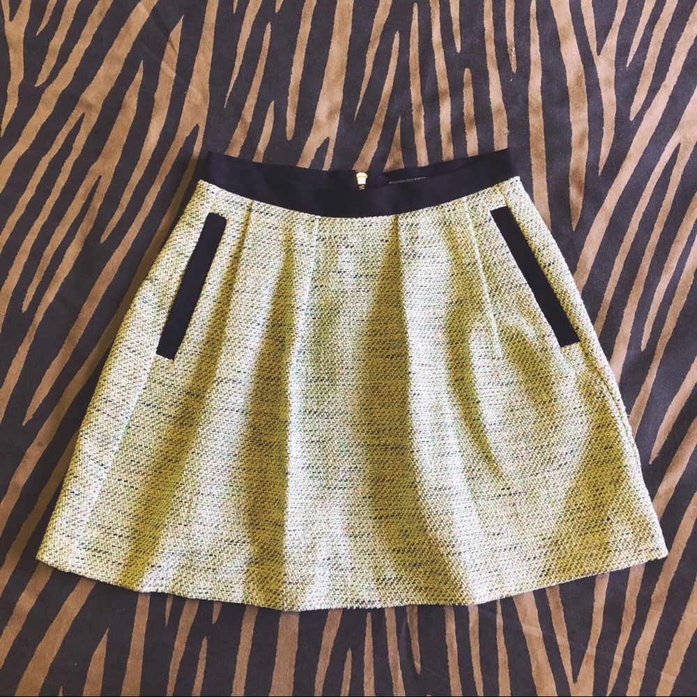 donated! 🚫 ✨ French Connection A-line skirt 💚